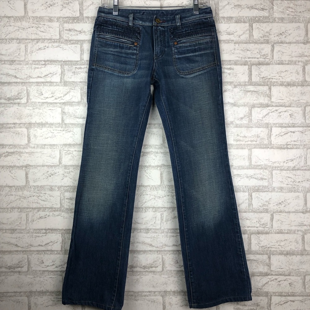 Diesel Women’s Boot Cut Denim Dark Rinse Jeans